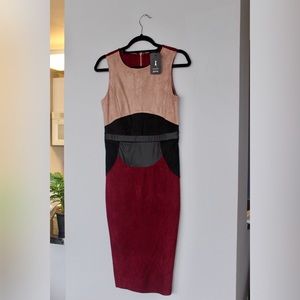 Beautiful multicolor velour dress. NWT!